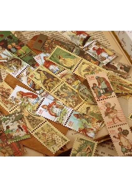 Stil 1 Yeni Perakende Vintage Retro Fstamp Araştırma Enstitüsü Bloknot Diy Malzeme Kağıt Dergisi Scrapbooking Not Defteri (Yurt Dışından)