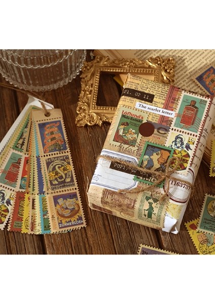 Stil 1 Yeni Perakende Vintage Retro Fstamp Araştırma Enstitüsü Bloknot Diy Malzeme Kağıt Dergisi Scrapbooking Not Defteri (Yurt Dışından)