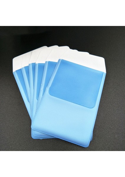 Gök Mavisi 6 Adet/takım 2023 Renkli Pvc Cep Koruyucu Sızdırmaz Kalem Çantası Doktorlar Hemşireler Çanta Kalem Ofis Hastane Malzemeleri (Yurt Dışından)