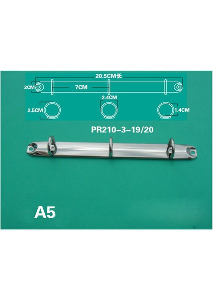 205 3 Halkalı 20MM Altın Vidalı 20MM 25MM 30MM Dıy Klasör Klipsi Vidalı, 2 6 4 9 20 26 30 Delikli Mekanizma, 280=285, A4 B5 A5 A6 A7 (Yurt Dışından)
