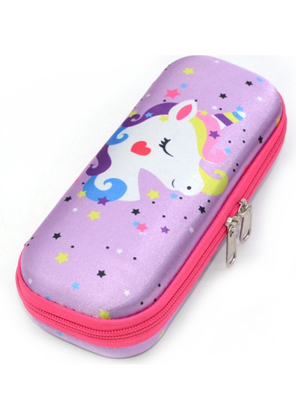 Mor Uncorn Kalem Kutusu Estojo Escola Kalemlik Trousse Scolaire Stylo Kalem Kutusu Estuches Para El Colegio Okul Kalem Kutusu Crayon Licorne (Yurt Dışından)