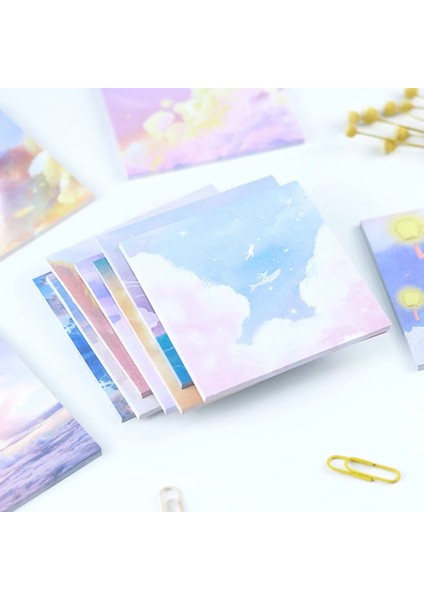 4-90 Sayfa Ins Stilleri 90 Sayfa Yaratıcı Manzara Turu Kendinden Yapışkanlı Yapışkan Notlar Bloknot Taze Öğrenciler Kırtasiye Scrapbooking Dıy Not Defteri (Yurt Dışından) indirimleri