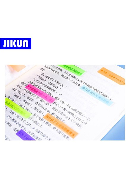 B 1 Paket Jıkun 100 Sayfa Şeffaf Sekmeler Yapışkan Notlar Bayraklar Neon Sayfa Işaretleyiciler Kağıt Dizini Imi Kırtasiye (Yurt Dışından)