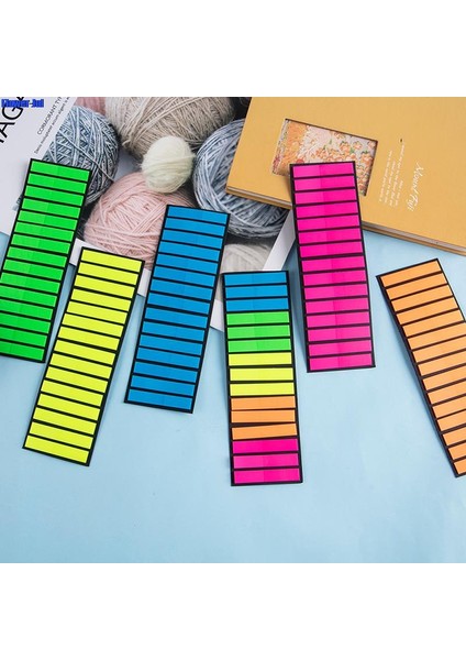 Resimde Gösterildiği Gibi 200/300 Adet Renkli Çıkartmalar Şeffaf Floresan Dizin Sekmeleri Bayraklar Yapışkan Not Kırtasiye Çocuk Hediyeler Okul Ofis Malzemeleri (Yurt Dışından) modelleri
