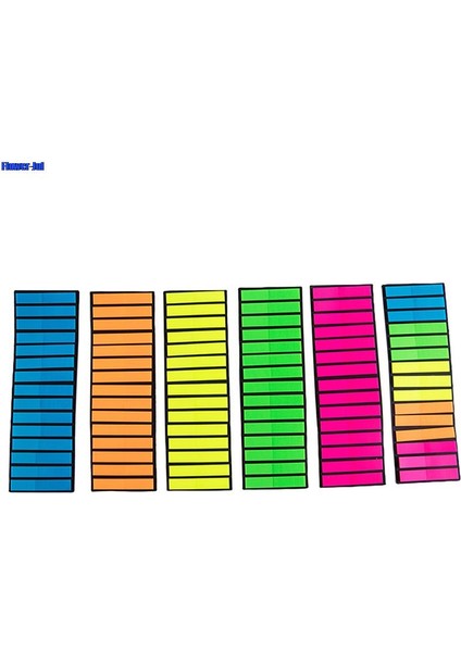Resimde Gösterildiği Gibi 200/300 Adet Renkli Çıkartmalar Şeffaf Floresan Dizin Sekmeleri Bayraklar Yapışkan Not Kırtasiye Çocuk Hediyeler Okul Ofis Malzemeleri (Yurt Dışından) indirimleri