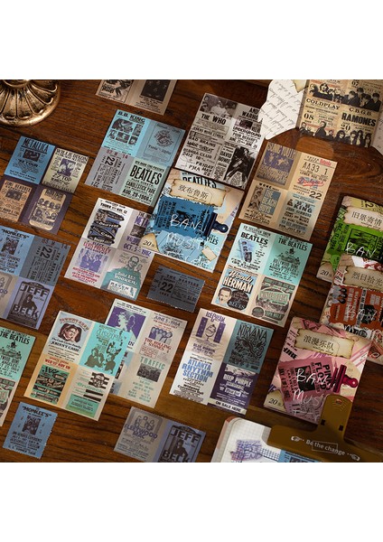Stil 4 21 Adet Retro Kolaj Poster Önemsiz Dergisi Malzeme Kağıt Kart Yapımı Kırtasiye Vintage Dekor Dıy Scrapbooking Craft Paperlaria (Yurt Dışından) fırsatları
