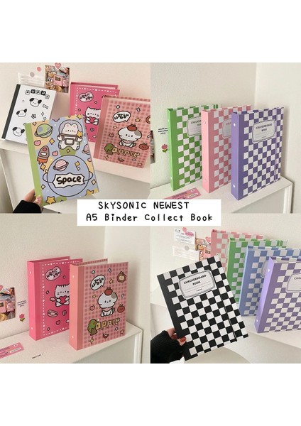 Yıldız 4 GIRD-10PC Skysonıc 2023 Yeni A5 Bağlayıcı Toplama Kitap Fotoğraf Albümü Gündem Kawaii Kuşak Kapak Kartpostallar Halka Organizatör Dıy Yedekler Tedarikçiler (Yurt Dışından) fırsatları