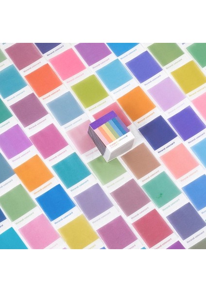 J Yoofun 365 Yaprak Bloknot Sülfürik Asit Kağıt Malzeme Kitap Vintage Kolaj Mermi Günlükleri Dekorasyon Okul Kırtasiye (Yurt Dışından)