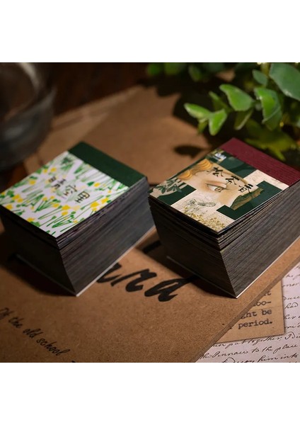 J Yoofun 365 Yaprak Bloknot Sülfürik Asit Kağıt Malzeme Kitap Vintage Kolaj Mermi Günlükleri Dekorasyon Okul Kırtasiye (Yurt Dışından) fırsatları