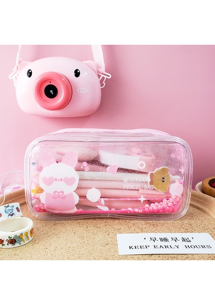 Sarı Şeffaf Büyük Kalem Kutusu Pvc Okul Malzemeleri Kalem Çantası Kırtasiye Hediye Okul Okula Dönüş Kalem Kutusu Kırtasiye (Yurt Dışından) modelleri