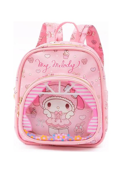A3 Sanrio Çocuklar Sırt Çantası Okul Çantaları Kawaii Hello Kitty Cinnamoroll Kuromi My Melody Su Geçirmez Çocuk Ilköğretim Okul Çantası Mochila (Yurt Dışından)