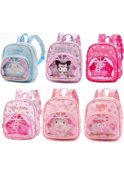 A3 Sanrio Çocuklar Sırt Çantası Okul Çantaları Kawaii Hello Kitty Cinnamoroll Kuromi My Melody Su Geçirmez Çocuk Ilköğretim Okul Çantası Mochila (Yurt Dışından) fiyatları