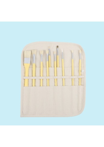 Bej 35X30.5CM 16 Delikli Kalem Kutusu Okul Malzemeleri Sanat Kalem Çantası Kılıfı Kanvas Kalem Sarma Rulo Makyaj Kozmetik Fırça Kalem Depolama Kırtasiye Öğrenci (Yurt Dışından) indirimleri