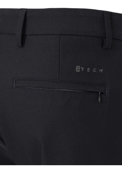 Lacivert Renk Teknik Chino Pantolon