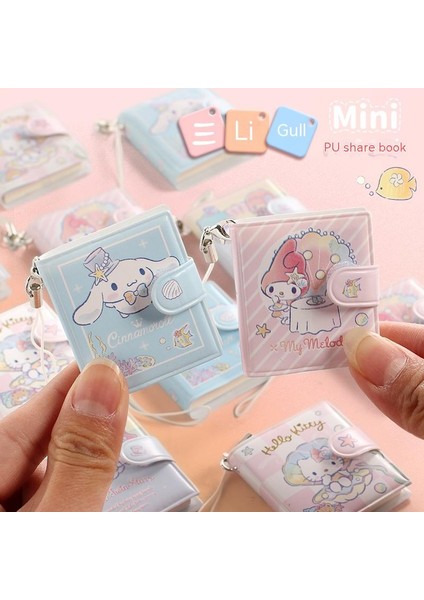 8 Adet-2 Takım Sanrio Karikatür Mini Not Defteri Kawaii My Melody Kuromi Cinnamoroll Dizüstü Taşınabilir Cep El Kitabı Kırtasiye Öğrenciler Malzemeleri (Yurt Dışından) fiyatları