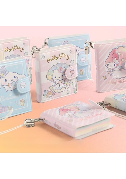 8 Adet-2 Takım Sanrio Karikatür Mini Not Defteri Kawaii My Melody Kuromi Cinnamoroll Dizüstü Taşınabilir Cep El Kitabı Kırtasiye Öğrenciler Malzemeleri (Yurt Dışından) modelleri