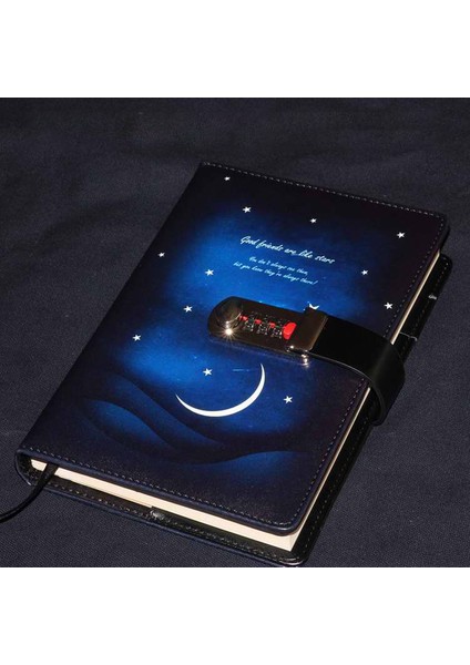 Bordo A5 2022 Yeni Şifre Kilitli Defter Yaratıcı Günlüğü Defter 130 Sayfa 260 Sayfa Öğrenciler Gizlice Defter Günlüğü El Defter Tutmak (Yurt Dışından)