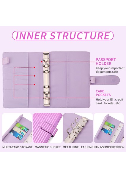 Zip BAG1PCS Yenı Acıbadem Kurabiyesi Renk A6 Pu Deri Dıy Bağlayıcı Defter Kapağı Günlüğü Gündem Planlayıcısı Kağıt Kapak Okul Kırtasiye (Yurt Dışından) modelleri