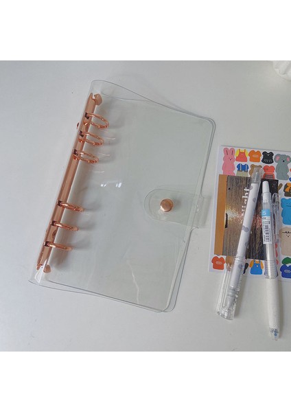 Sadece Gül Pembe Kapak A5 14X21 cm A5 A6 6 Delik Gevşek Yaprak Dolum Kağıdı Renkli Planlayıcı Ekle Dizüstü Haftalık Ay Planlayıcı Izgara Yapılacaklar Listesi 40 Sayfa/pc (Yurt Dışından)