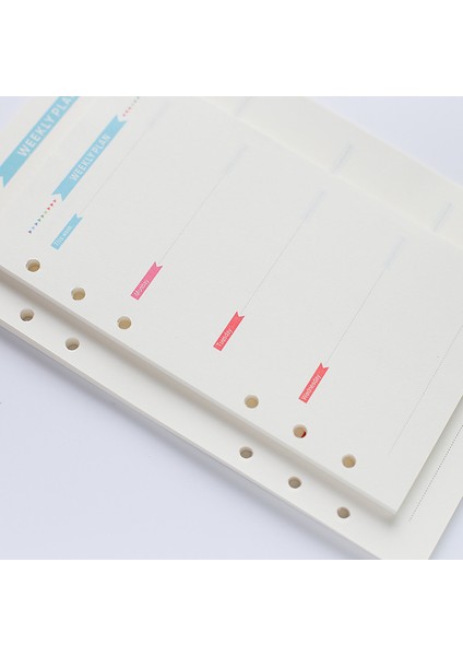 Sadece Gül Pembe Kapak A5 14X21 cm A5 A6 6 Delik Gevşek Yaprak Dolum Kağıdı Renkli Planlayıcı Ekle Dizüstü Haftalık Ay Planlayıcı Izgara Yapılacaklar Listesi 40 Sayfa/pc (Yurt Dışından)
