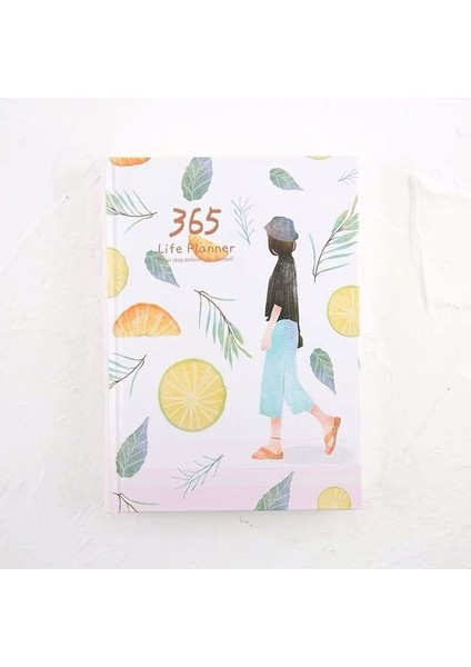 B Sharkbang 365 Gün Renkli Sayfalar Günlük Haftalık Aylık Dergiler Defter Planlayıcı Yıl Programı Planı Not Eskiz Defterleri Kırtasiye (Yurt Dışından)