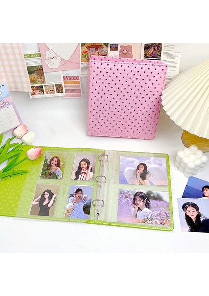 10 Yaprak ile A5 Starlight Macaron Renkli Albüm Ins Kız Kalp 3 Inç Albüm Geçiş Yıldızı Takip Fotoğraf Küçük Kart Depolama Kitap Kırtasiye (Yurt Dışından) fırsatları