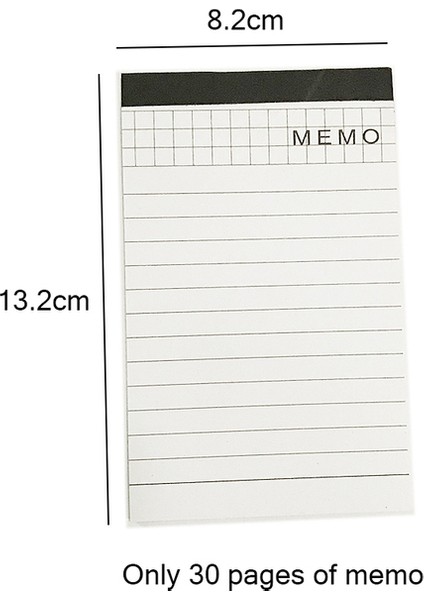 Memo 5 Adet A7 A7 Taşınabilir Verimli Yaratıcı Hesap Makinesi ile Çok Fonksiyonlu Mini Taşınabilir Dizüstü Basit Değiştirilebilir Dahili Çekirdekli Not Defteri (Yurt Dışından)