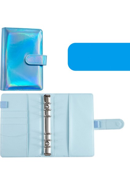 Lazer Mavi A5 2023NEW A5 A6 Acıbadem Kurabiyesi Lazer Renkli Dıy Bağlayıcı Defter Kapağı Günlüğü Gündem Planlayıcısı Kağıt Kapak Okul Kırtasiye (Yurt Dışından)