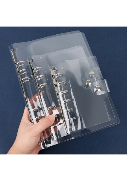 1 Adet Saklama Çantası A6 A7 A6 A5 Spiral Şeffaf Pvc Defter Kapağı Gevşek Günlüğü Bobin Halka Bağlayıcı Bağlayıcı Depolama Toplama Kitap Günlüğü Gündem Planlayıcısı Çantası (Yurt Dışından) fiyatları