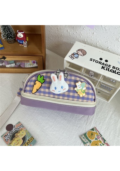 Stil 4 Kalem Kutusu Okul Malzemeleri Kalem Kutusu Trousse Scolaire Büyük Kapasiteli Kalem Kutusu Estuche Escolar Kızlar Için Sevimli Kalem Kutuları (Yurt Dışından)