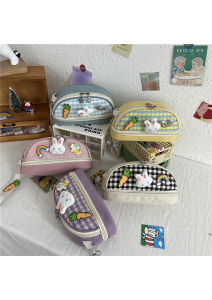 Stil 4 Kalem Kutusu Okul Malzemeleri Kalem Kutusu Trousse Scolaire Büyük Kapasiteli Kalem Kutusu Estuche Escolar Kızlar Için Sevimli Kalem Kutuları (Yurt Dışından) modelleri