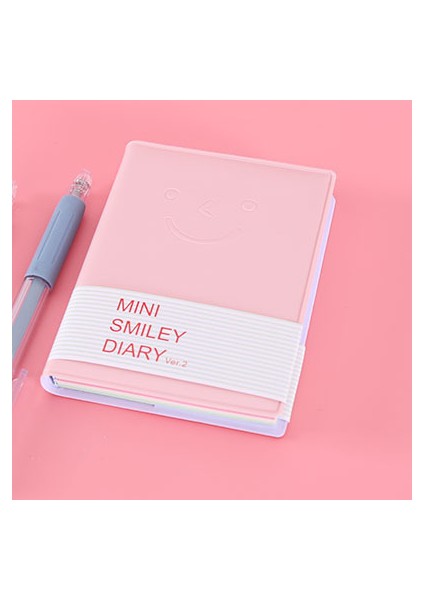Pembe 100 Sayfa Güzel Üniversite Defterleri Mini Not Defteri Günlüğü Öğrenci Planlayıcısı Okul Defteri Ofis Kırtasiye Aksesuarları Çocuk GIFTS105X80MM (Yurt Dışından)