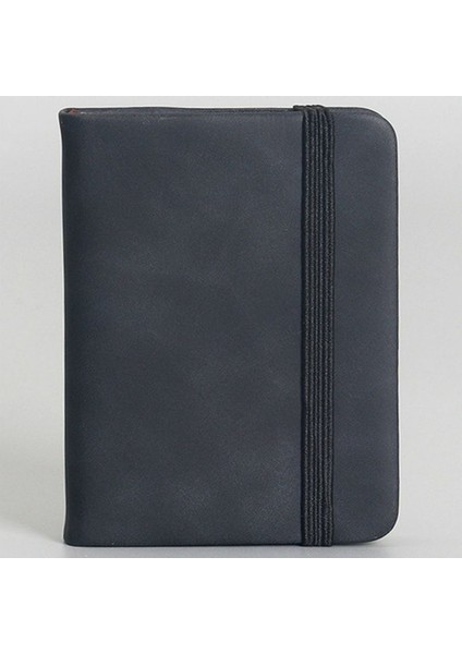 Siyah Yeni Varış A7 Deri Defter Yazma Kırtasiye Mini Taşınabilir Günlüğü Kitap Sketchbook Küçük Planlayıcısı Dizüstü (Yurt Dışından)