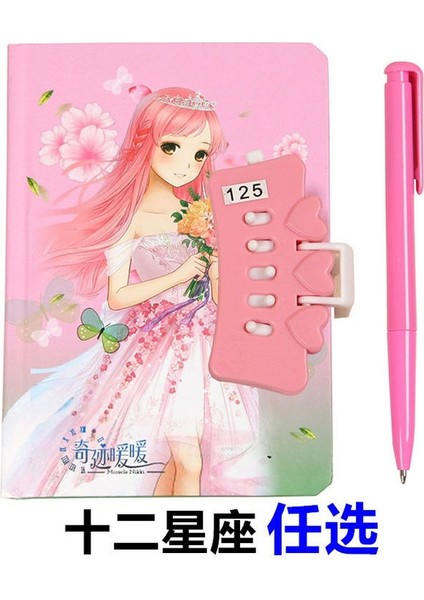 Kilit Günlük Kitabı ile Erkek ve Kızlar Için K Karikatür Şifre Kitabı Eski Tarz Basit ve Sevimli Öğrenci Not Defteri Eskiz Defteri (Yurt Dışından) indirimleri