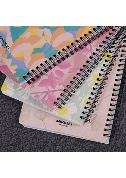 BX-4532-01 A5 A5 A6 A7 Kerry Yaratıcı Gevşek Yaprak Bobin Kitap Ins Çiçek Öğrenci Not Defteri Gelişmiş Günlüğü Ciltli Defter (Yurt Dışından) fiyatları