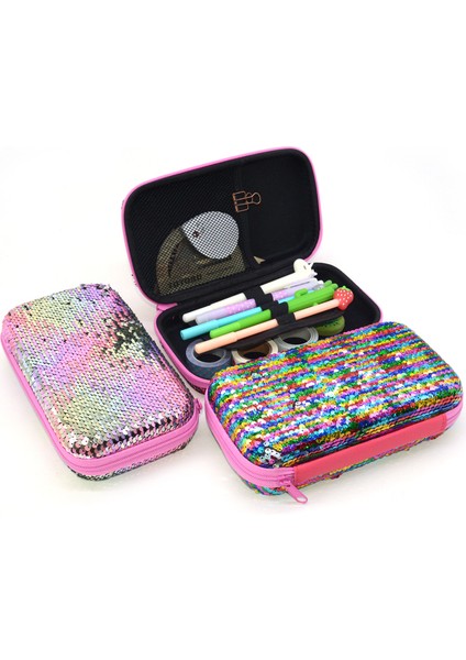 Beyaz Payet Kalem Kutusu Estuche Escolar Estojo Escola Trousse Scolaire Stylo Kalemlik Kalem Kutusu Kalem Kutusu Kutusu Okul Kawaii (Yurt Dışından) modelleri