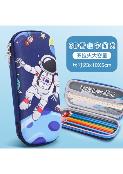 20 3D Kalem Kutusu Okul Malzemeleri Unicorn Kalem Kutusu Kalemlik Kumaş Yüzey Kalem Kutusu Trousse Kawaii Kırtasiye Kalem Kutuları (Yurt Dışından)