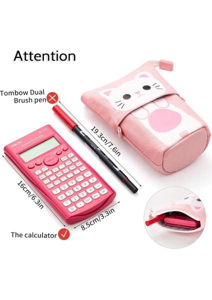 Sarı Kedi Angoo [eğlenceli] Kalem Kalem Çantası Kılıf, Karikatür Sevimli Kedi Ayı Koyun Kanvas Katlama Ayakta Tutucu Kırtasiye Organizatör Çocuklar Hediye A6445 (Yurt Dışından) fiyatları