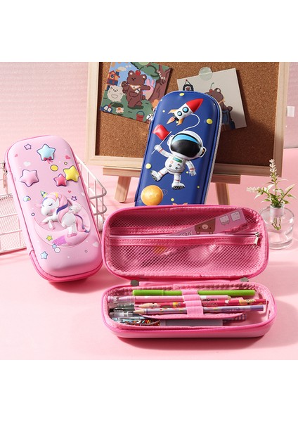 18 Kalem Kutusu Kawaii Kırtasiye Unicorn Kalem Kutusu Estojo Escolar Astuccio Okul Malzemeleri Trousse Scolaire Kızlar Için Kalem Kutuları (Yurt Dışından)