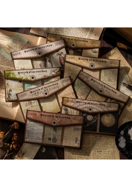 E Nedıe 60 Adet/paket Hafif Kağıt Malzemeleri Kağıt Dekor Önemsiz Dergisi Dıy Scrapbooking Planlayıcısı Yaratıcı Kırtasiye Vintage Bloknot (Yurt Dışından) fiyatları