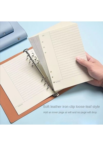 Günlük Plan A7 A7/a6/a5 Defter Çekirdek Değiştirme Tek Sayfa Kitap Iç Çekirdek Izgara Yatay Çizgi Boş Plan El Kitabı Değiştirme Çıkarılabilir (Yurt Dışından)