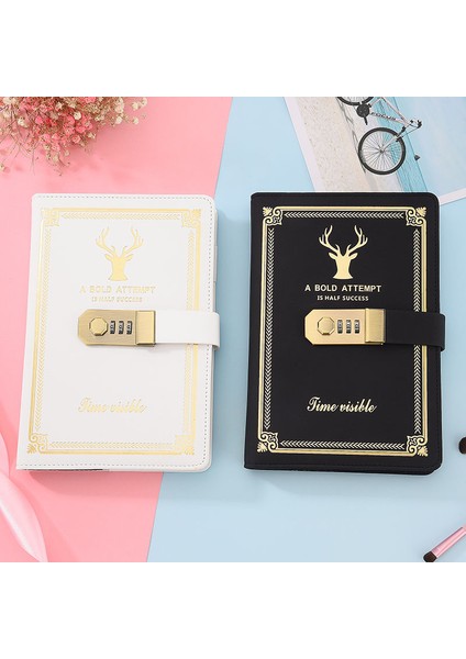 360 Sayfa D A5 360 Sayfa Spiral Defter Kilitli Günlüğü Not Defteri Vintage Korsan Çapalar Pu Not Defteri A5 Kırtasiye Hediye Gezgin Kalemle 2022 (Yurt Dışından)