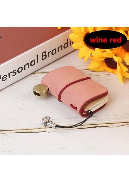 A4 Mini Taşınabilir Dizüstü Çekirdek Seyahat Dergisi Kitapçığı 4.6*2.8 cm Not Defteri Günlüğü Kitap Günlük Planlayıcısı Organizatör Cüzdan Eskiz Defteri (Yurt Dışından)