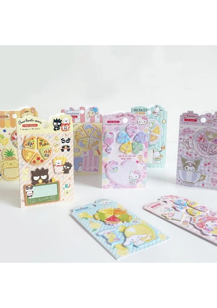 1 Takım 105 Sayfa Kawaii Karikatür Hayvanlar Yapışkan Notlar Bloknot Günlüğü Sabit Gevreği Karalama Defteri Dekoratif Sevimli Karikatür N Kez Yapışkan (Yurt Dışından) fiyatları