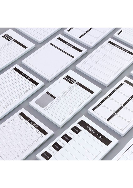 Zaman Yönetimi Aylık Haftalık Günlük Program Not Defteri Not Todolist Planlama Mesaj Planlayıcı 2023 Bütçe Kitabı Zaman Yönetimi Gündemi Yapışkan Olmayan (Yurt Dışından)