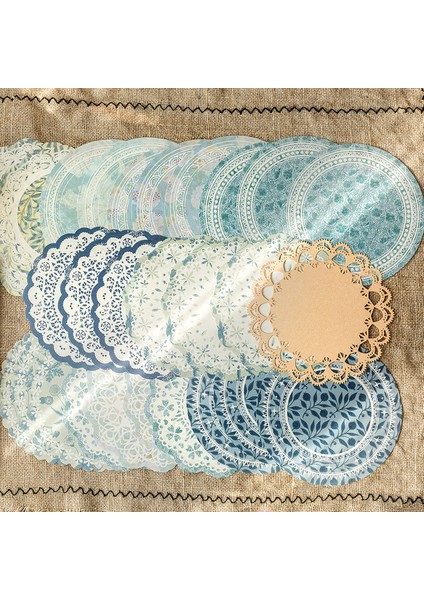 Stil 2 Yeni Perakende Retro Dantel Çiçek Hikayesi Bloknot Diy Malzeme Kağıt Not Defteri Dergisi Scrapbooking (Yurt Dışından)