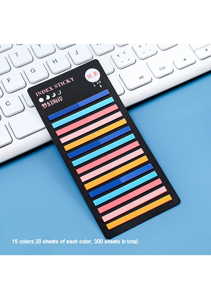 2 Dream Coast 300 Yaprak Şeffaf Yapışkan Notlar Kitap Sekmeleri Süper Ince Dizin Belirtme Sekmeleri Defter Yer Imleri Sayfa Işaretleyicileri Bloknot Kırtasiye (Yurt Dışından)