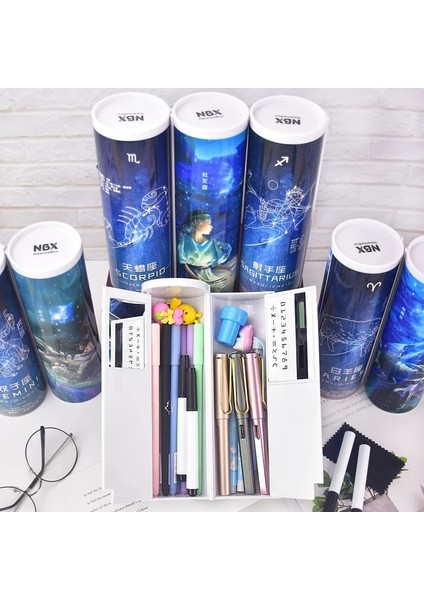 Akrep Takımyıldızı Kalem Kutusu Newmebox Okul Malzemeleri Kawaii Estuche Escolar Yaratıcı Kalem Kutusu Nbx Sevimli Kalem Kutusu Kalem Kutusu (Yurt Dışından)