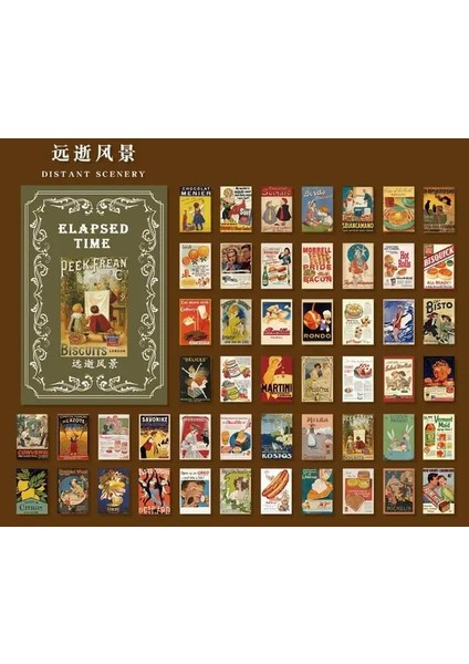 Stil 4 50 Adet Vintage Mektup Sülfürik Asit Kağıt Retro Astroloji Mini Kitap Dıy Scrapbooking Sanat Kolaj Fotoğraf Albümü Dekor Önemsiz Günlük Kayıt (Yurt Dışından)