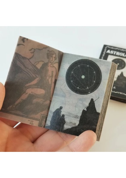 Stil 4 50 Adet Vintage Mektup Sülfürik Asit Kağıt Retro Astroloji Mini Kitap Dıy Scrapbooking Sanat Kolaj Fotoğraf Albümü Dekor Önemsiz Günlük Kayıt (Yurt Dışından) fiyatları